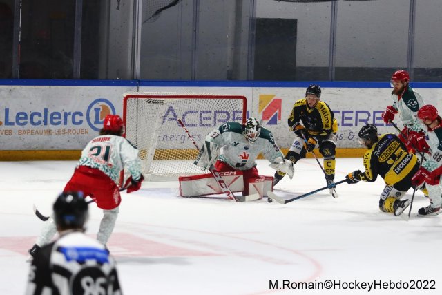 Photo hockey match Rouen - Cergy-Pontoise le 27/09/2022