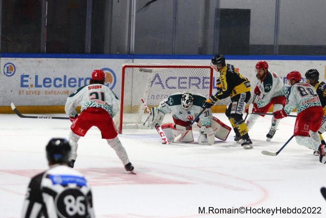Photo hockey match Rouen - Cergy-Pontoise le 27/09/2022