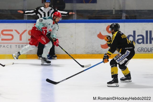 Photo hockey match Rouen - Cergy-Pontoise le 27/09/2022