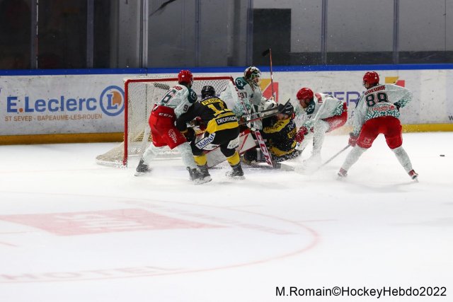Photo hockey match Rouen - Cergy-Pontoise le 27/09/2022