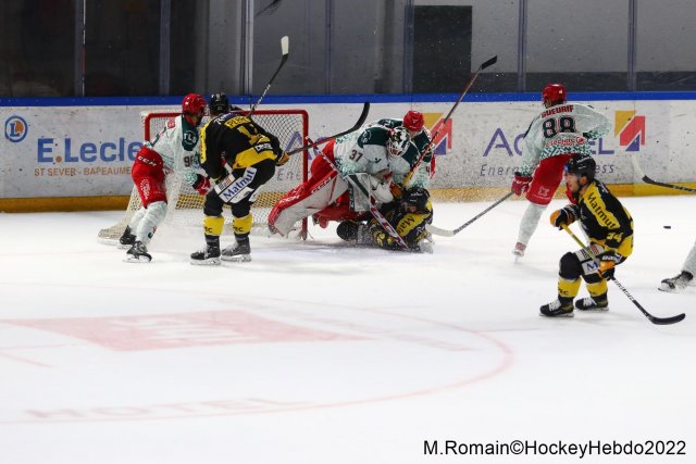 Photo hockey match Rouen - Cergy-Pontoise le 27/09/2022