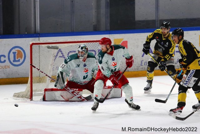 Photo hockey match Rouen - Cergy-Pontoise le 27/09/2022