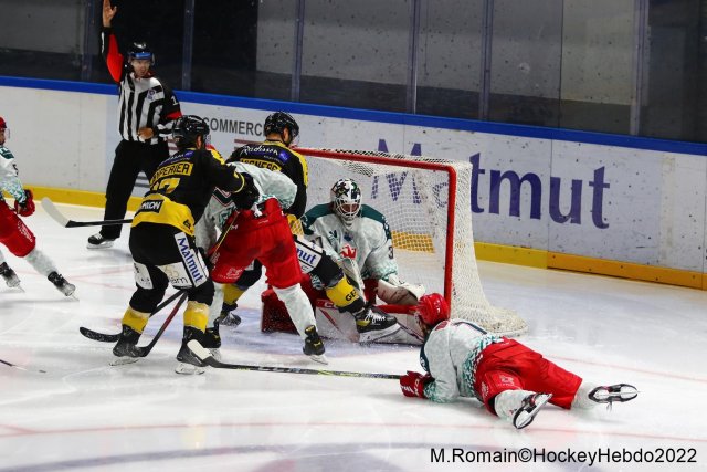 Photo hockey match Rouen - Cergy-Pontoise le 27/09/2022