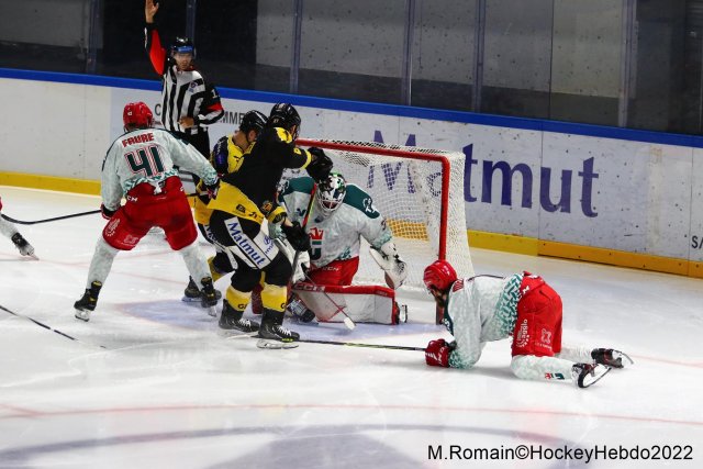 Photo hockey match Rouen - Cergy-Pontoise le 27/09/2022