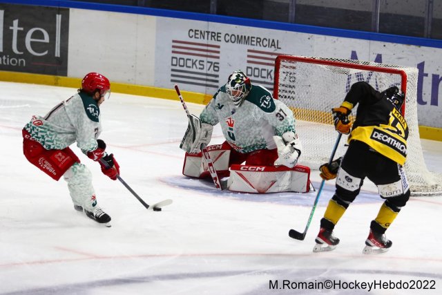 Photo hockey match Rouen - Cergy-Pontoise le 27/09/2022