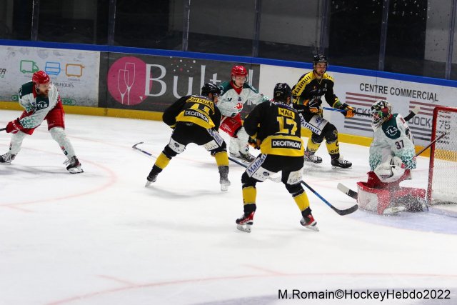 Photo hockey match Rouen - Cergy-Pontoise le 27/09/2022