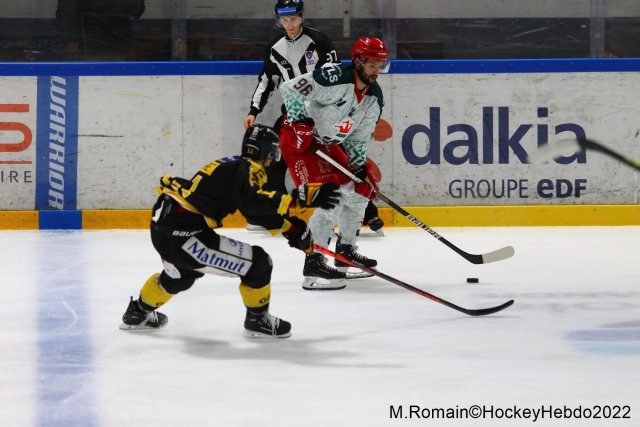 Photo hockey match Rouen - Cergy-Pontoise le 27/09/2022