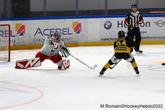 Photo hockey match Rouen - Cergy-Pontoise le 27/09/2022