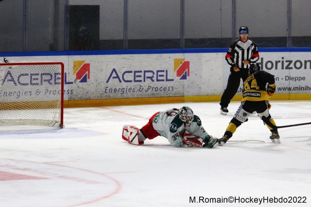 Photo hockey match Rouen - Cergy-Pontoise le 27/09/2022
