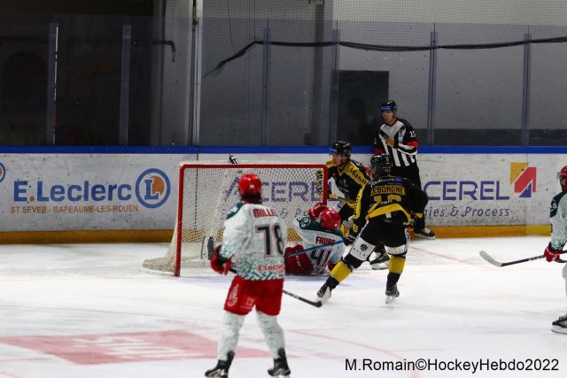 Photo hockey match Rouen - Cergy-Pontoise le 27/09/2022
