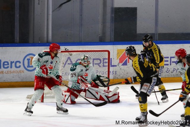 Photo hockey match Rouen - Cergy-Pontoise le 27/09/2022