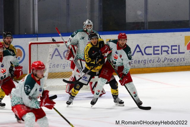 Photo hockey match Rouen - Cergy-Pontoise le 27/09/2022