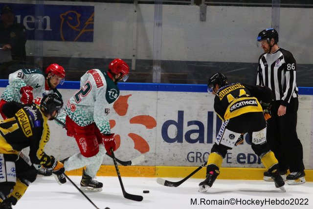 Photo hockey match Rouen - Cergy-Pontoise le 27/09/2022