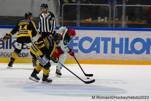 Photo hockey match Rouen - Cergy-Pontoise le 27/09/2022