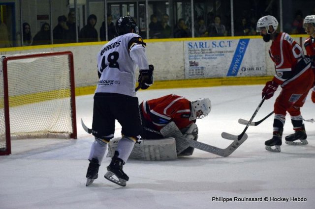 Photo hockey match Dijon  - Strasbourg  le 01/10/2022