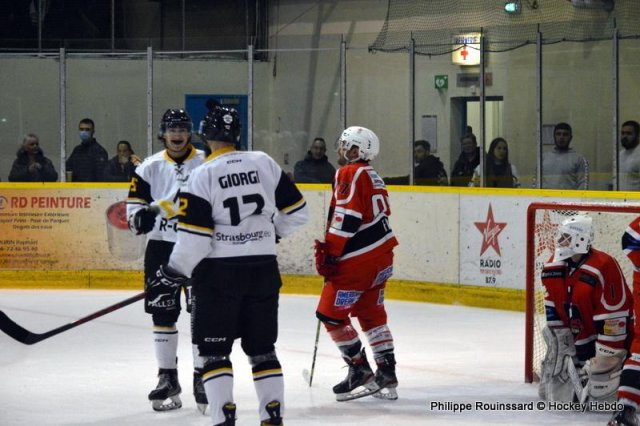 Photo hockey match Dijon  - Strasbourg  le 01/10/2022