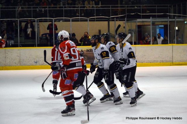 Photo hockey match Dijon  - Strasbourg  le 01/10/2022