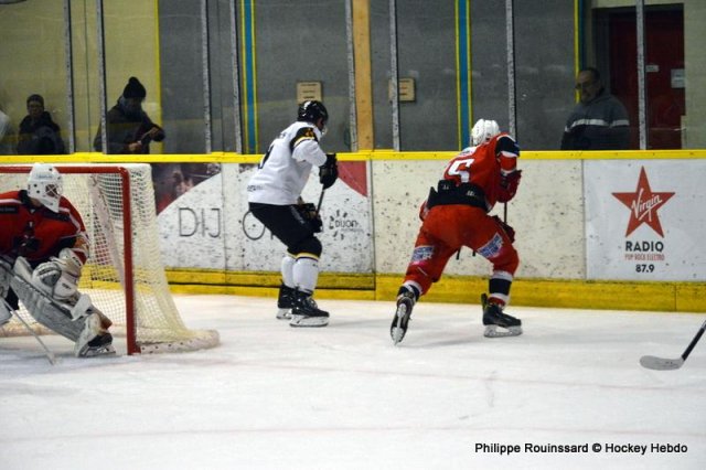 Photo hockey match Dijon  - Strasbourg  le 01/10/2022