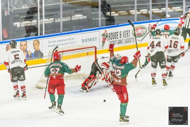 Photo hockey match Cergy-Pontoise - Bordeaux le 02/10/2022