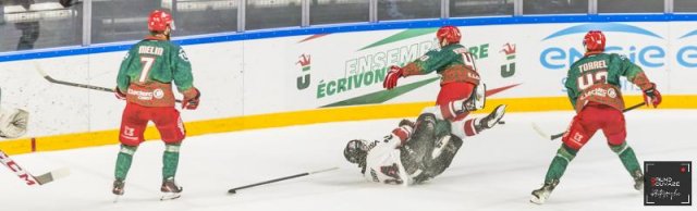 Photo hockey match Cergy-Pontoise - Bordeaux le 02/10/2022