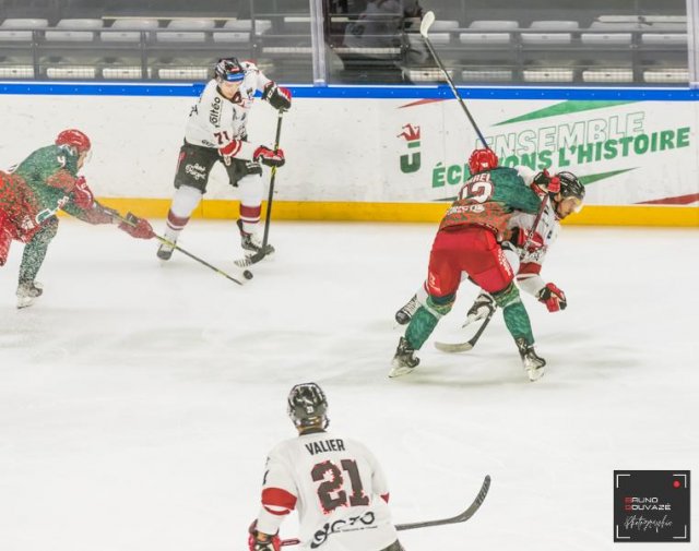 Photo hockey match Cergy-Pontoise - Bordeaux le 02/10/2022