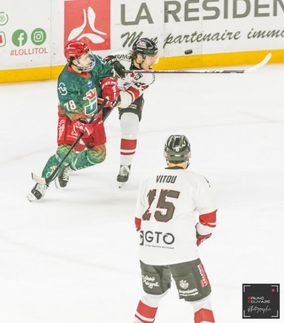 Photo hockey match Cergy-Pontoise - Bordeaux le 02/10/2022