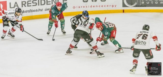 Photo hockey match Cergy-Pontoise - Bordeaux le 02/10/2022