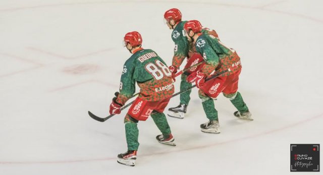 Photo hockey match Cergy-Pontoise - Bordeaux le 02/10/2022
