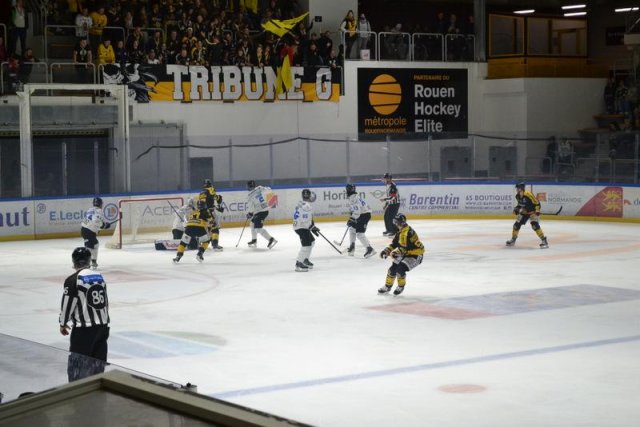 Photo hockey match Rouen - Gap  le 04/10/2022