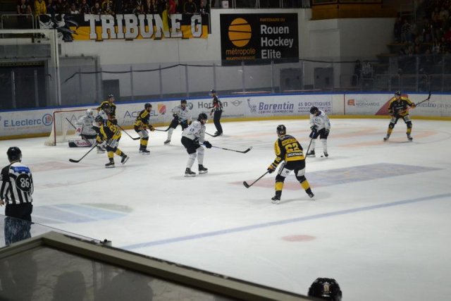 Photo hockey match Rouen - Gap  le 04/10/2022