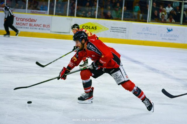 Photo hockey match Chamonix  - Rouen le 07/10/2022