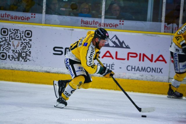 Photo hockey match Chamonix  - Rouen le 07/10/2022