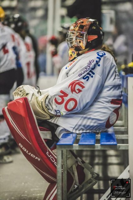 Photo hockey match Cergy-Pontoise / Féminin - Amiens / Féminin le 08/10/2022