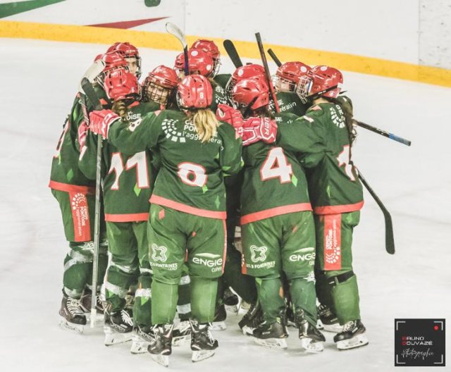 Photo hockey match Cergy-Pontoise / Féminin - Amiens / Féminin le 08/10/2022