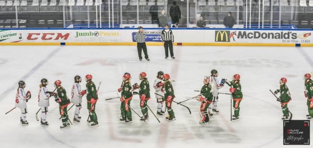 Photo hockey match Cergy-Pontoise / Féminin - Amiens / Féminin le 08/10/2022