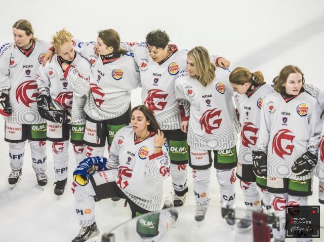 Photo hockey match Cergy-Pontoise / Féminin - Amiens / Féminin le 08/10/2022