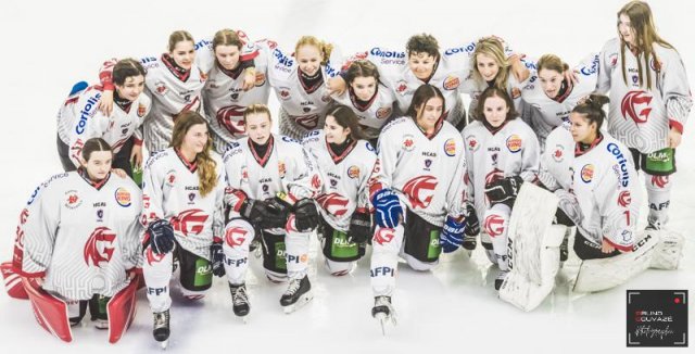 Photo hockey match Cergy-Pontoise / Féminin - Amiens / Féminin le 08/10/2022