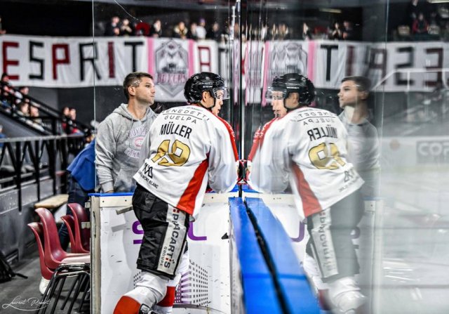 Photo hockey match Bordeaux - Chamonix  le 11/10/2022