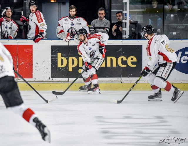 Photo hockey match Bordeaux - Chamonix  le 11/10/2022