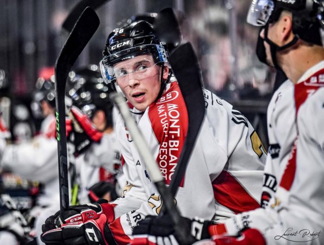 Photo hockey match Bordeaux - Chamonix  le 11/10/2022