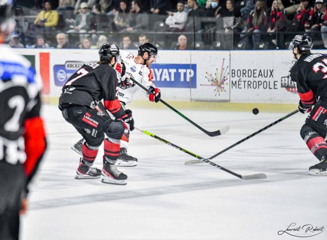 Photo hockey match Bordeaux - Chamonix  le 11/10/2022