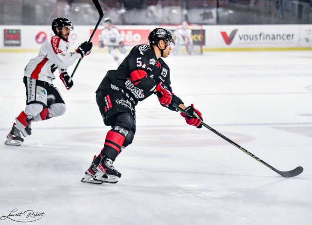 Photo hockey match Bordeaux - Chamonix  le 11/10/2022