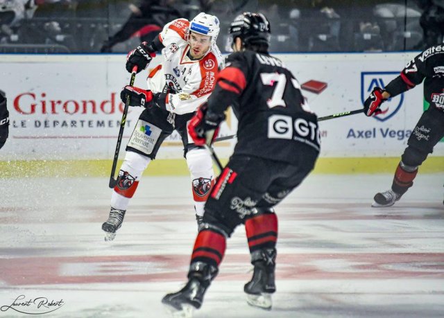 Photo hockey match Bordeaux - Chamonix  le 11/10/2022