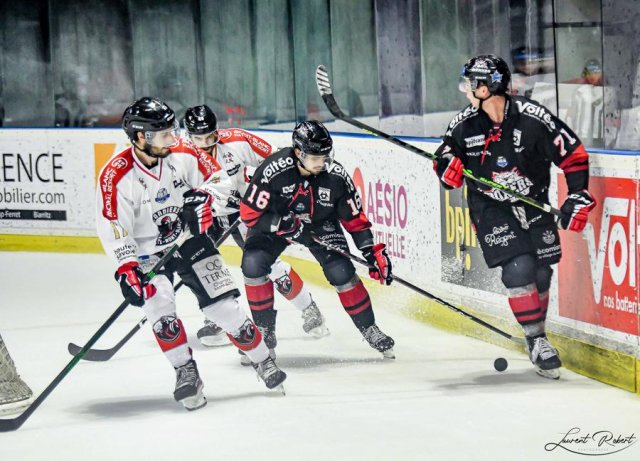 Photo hockey match Bordeaux - Chamonix  le 11/10/2022