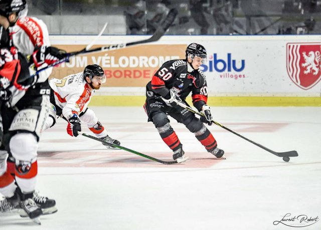 Photo hockey match Bordeaux - Chamonix  le 11/10/2022