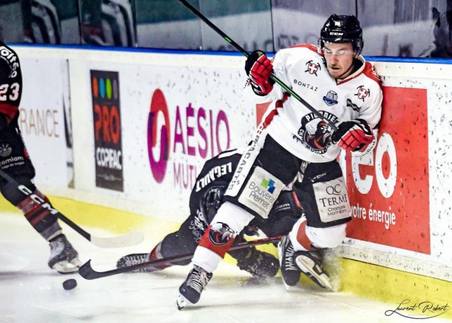 Photo hockey match Bordeaux - Chamonix  le 11/10/2022