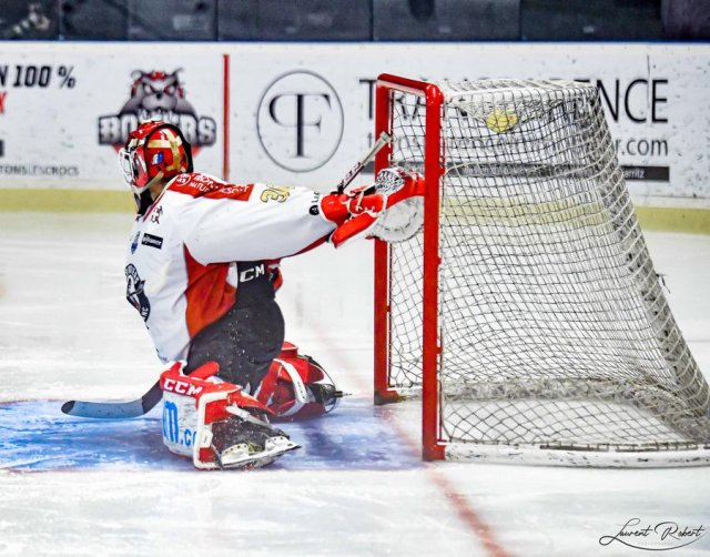 Photo hockey match Bordeaux - Chamonix  le 11/10/2022