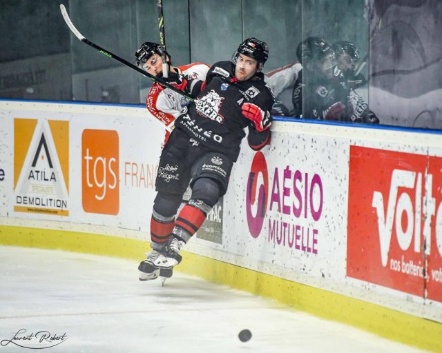 Photo hockey match Bordeaux - Chamonix  le 11/10/2022