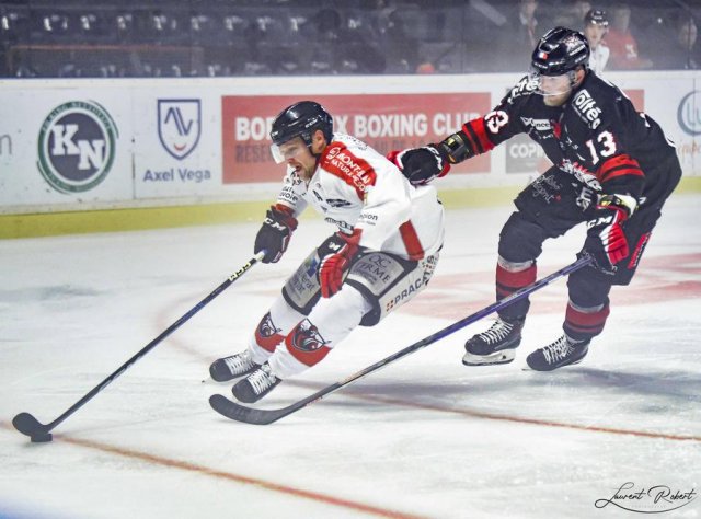 Photo hockey match Bordeaux - Chamonix  le 11/10/2022