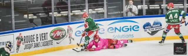 Photo hockey match Cergy-Pontoise - Anglet le 11/10/2022